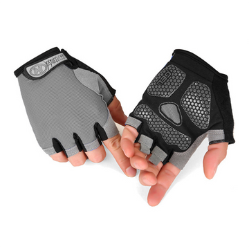 TD® Une paire Version améliorée des gants en maille demi-doigt vélo cyclisme conduite femmes cyclisme gants de fitness antidérapant